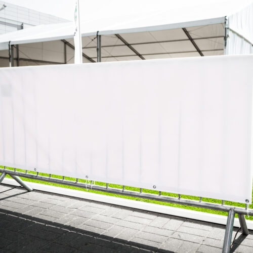 Layered Fabric Banner