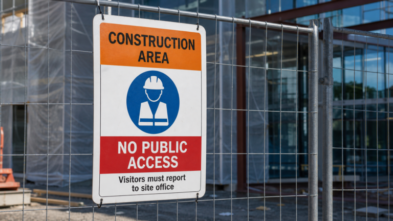no public access sign