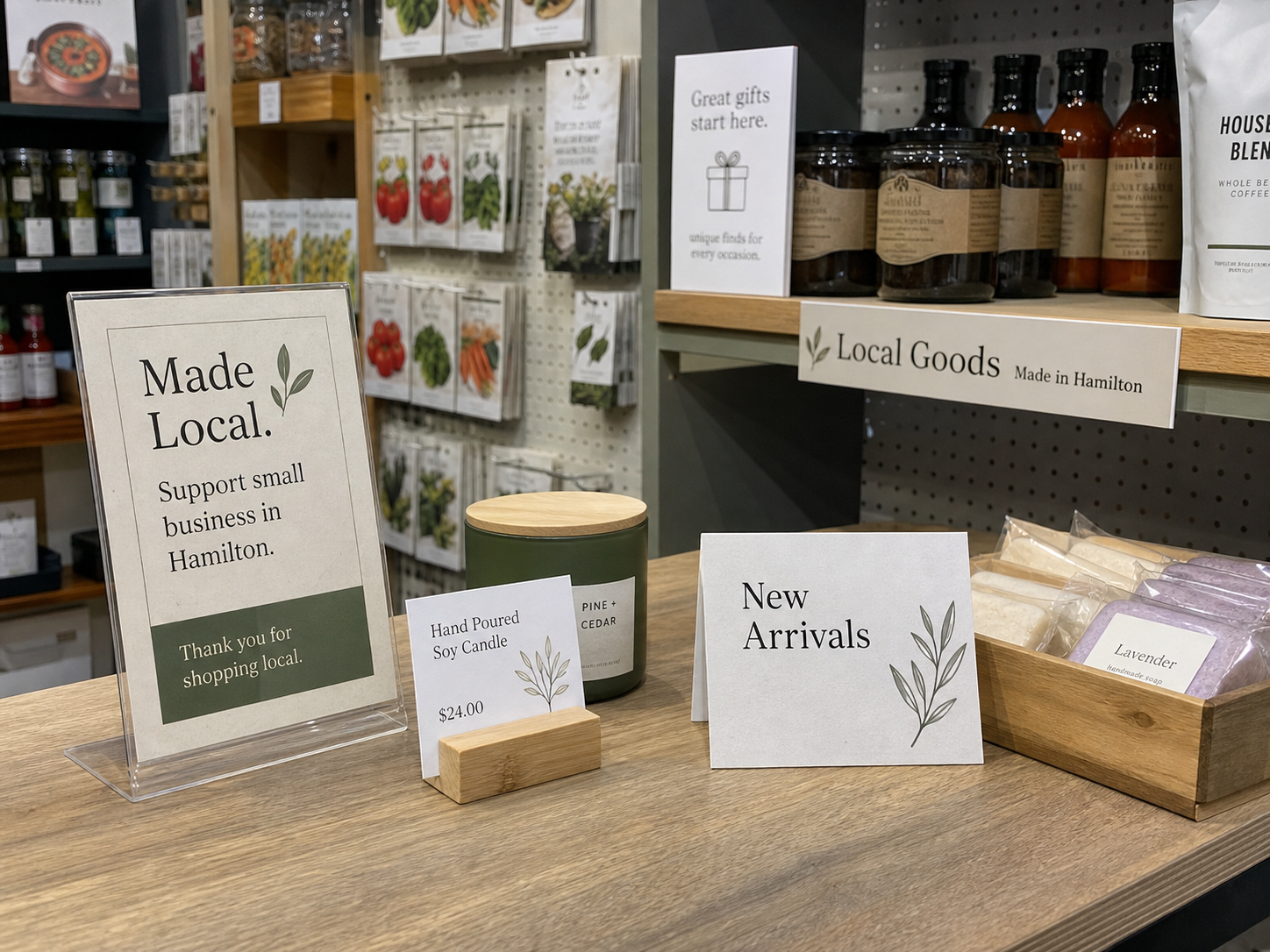 retail In store display materials