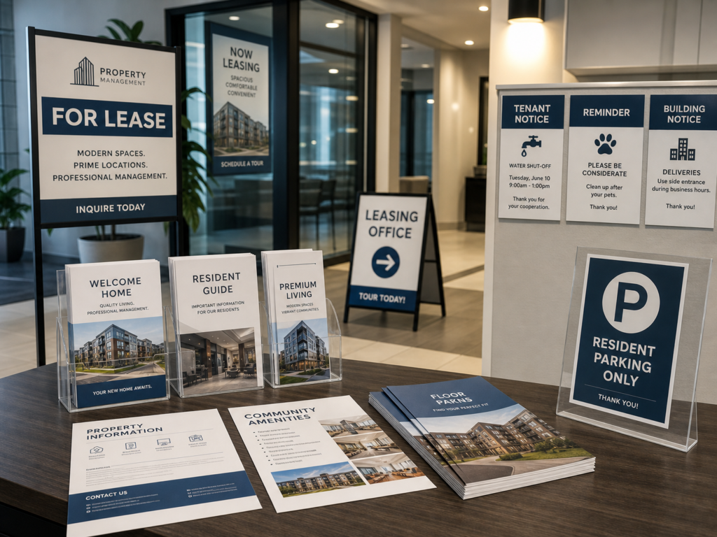 Property management printing​