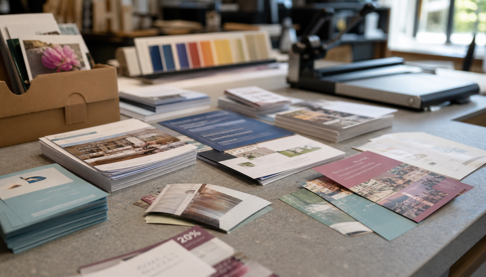 Retail Flyers and postcards