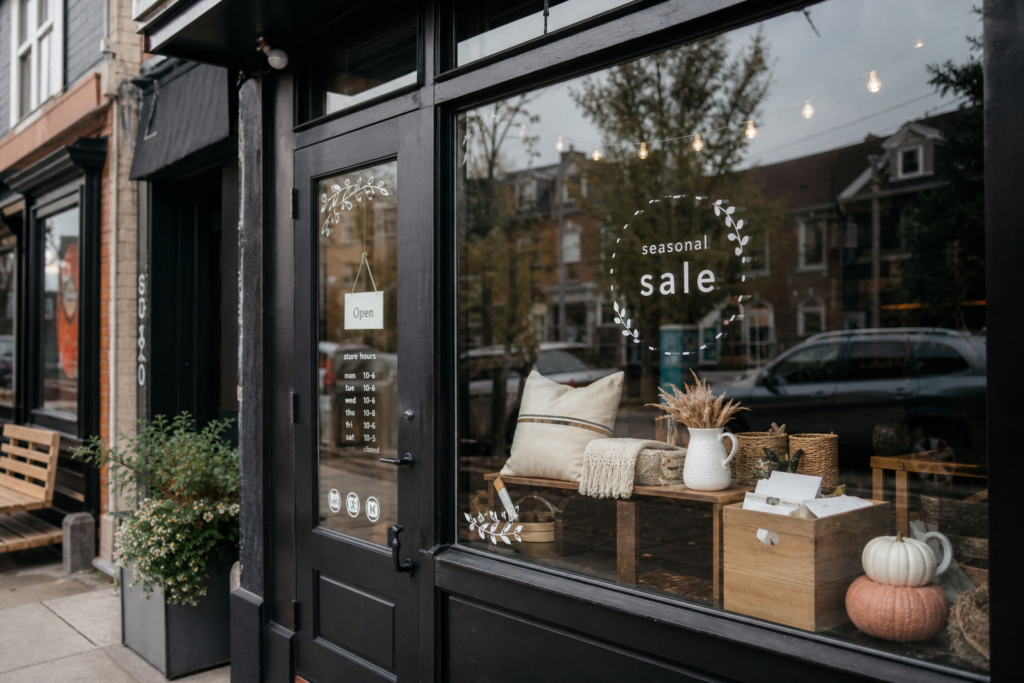 Retail Window graphics
