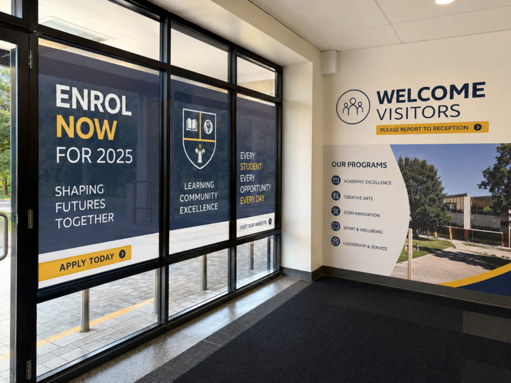window and wall printing